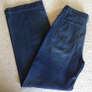 Madewell Jeans, Wide Leg/Flare